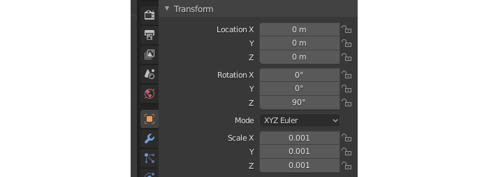 Once you apply all transforms, these values will be back at their defaults.
