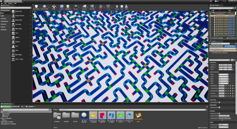 A result from both parts of this series in Unreal Editor.