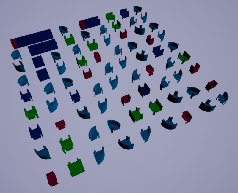 The exact 1:1 pattern matching is not the right way.