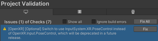 Your might have different issues or none, it depends on versions and your VR device.